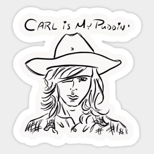 Carl is My Puddin' Light Tees Sticker